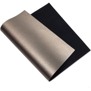 Metallic Faux Leather Sheets for DIY Jewelry Earrings,10 Colors (8 x 12 in, 10 Pack)