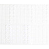 Touch Fastener Dot Stickers with Self Adhesive (0.8 Inches, White, 1000 Pieces)