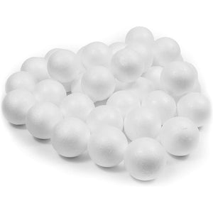 Foam Balls for Arts and DIY Crafts Supplies (3 Inches, 40 Pack)