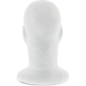 Male Mannequin Head, Foam Heads for Wigs (11 in, 2 Pack)