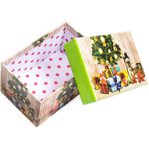 Custom, Trendy Christmas Nesting Boxes for Packing and Gifts