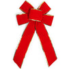 Bows for Gift Wrapping, Extra Large Red Bow (9 x 16 in, 10 Pack)