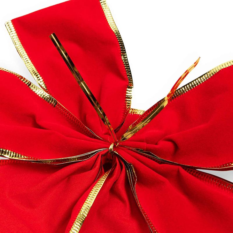 Bows for Gift Wrapping, Extra Large Red Bow (9 x 16 in, 10 Pack) –  BrightCreationsOfficial