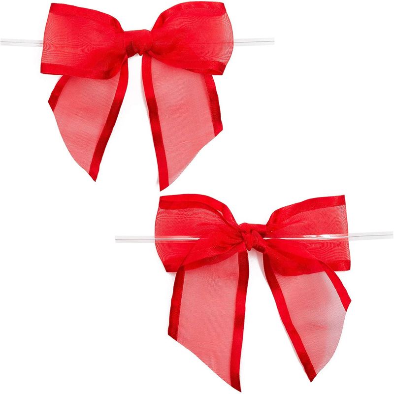 BUYISI 5mm Christmas Ribbon For Gift Wrapping Wedding Decoration Hair Bows  DIY 