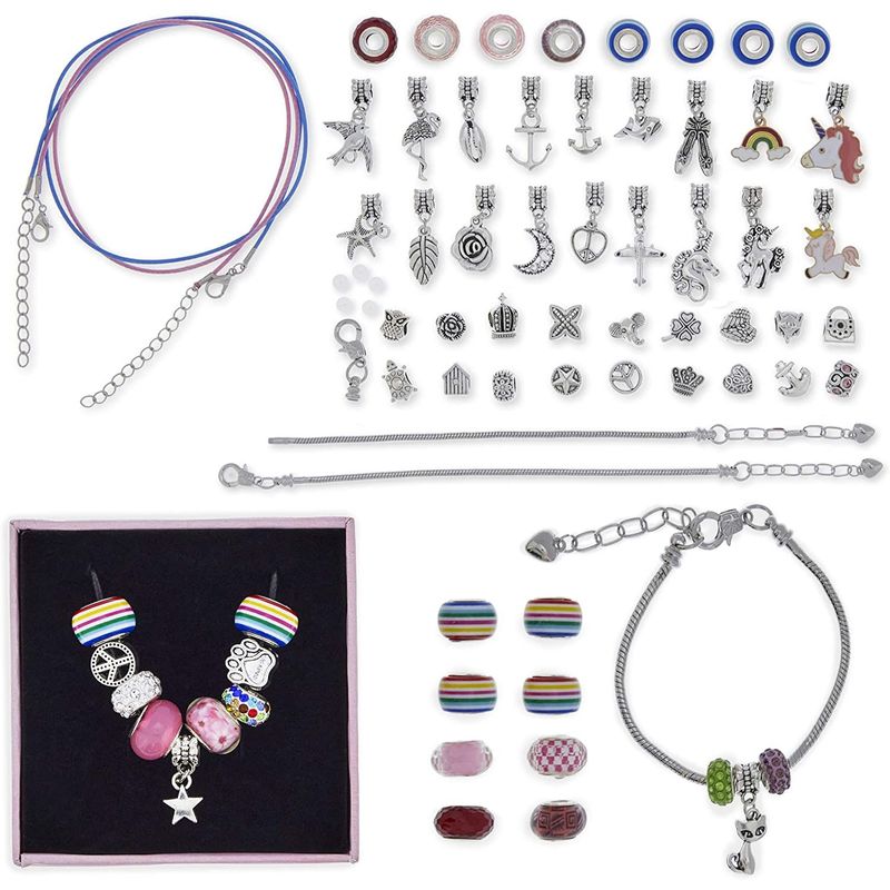 Lanyard Kit, Plastic String for Bracelets, Necklaces with