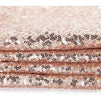 Rose Gold Sequin Fabric Roll for Sewing, Quilting Supplies (15 Feet)