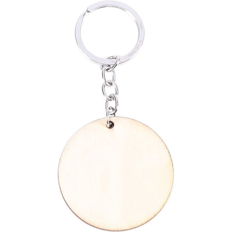 Handmade Wooden Keyring Wood keychain Heart Oval Rectangle – The Wooden Tie  Company Ltd