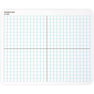 Dry Erase Boards with X-Y Axis, Teaching Supplies (11x9 in, 36 Pack)