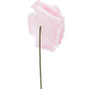 Bright Creations Rose Flower Heads with Stems, Light Pink Roses Artificial Flowers (3 in, 60 Pack)