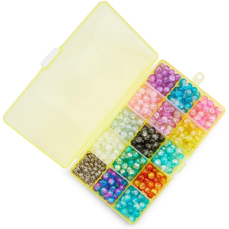 Plastic Bead Organizer Boxes with Dividers and Labels (7 x 4 x 1 in, 6 –  BrightCreationsOfficial
