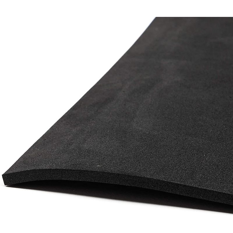 Black EVA Foam Sheets Roll, for Cosplay, Costumes, Crafts, DIY Projects (5mm, 13.75 x 39 in)