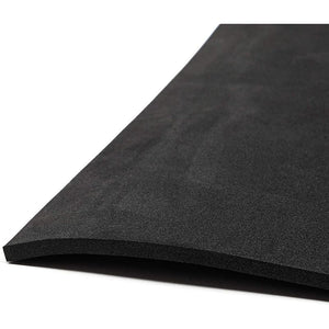 Black EVA Foam Sheets Roll, for Cosplay, Costumes, Crafts, DIY Projects (6mm, 13.7 x 39 in)