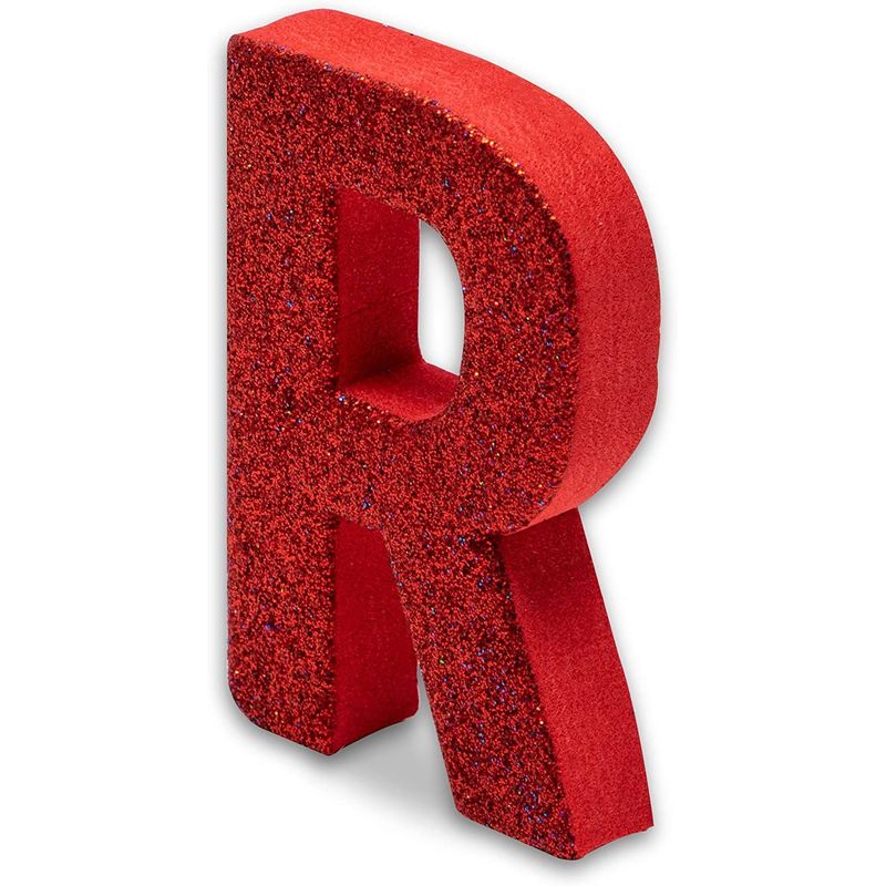 9-255 Glitter Red Letters - 1 inch Red Alphabet & Numbers Iron-on – SEI  Crafts
