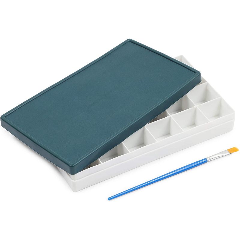 Bright Creations 33-well Portable Paint Palette With Lid, 2 Paint