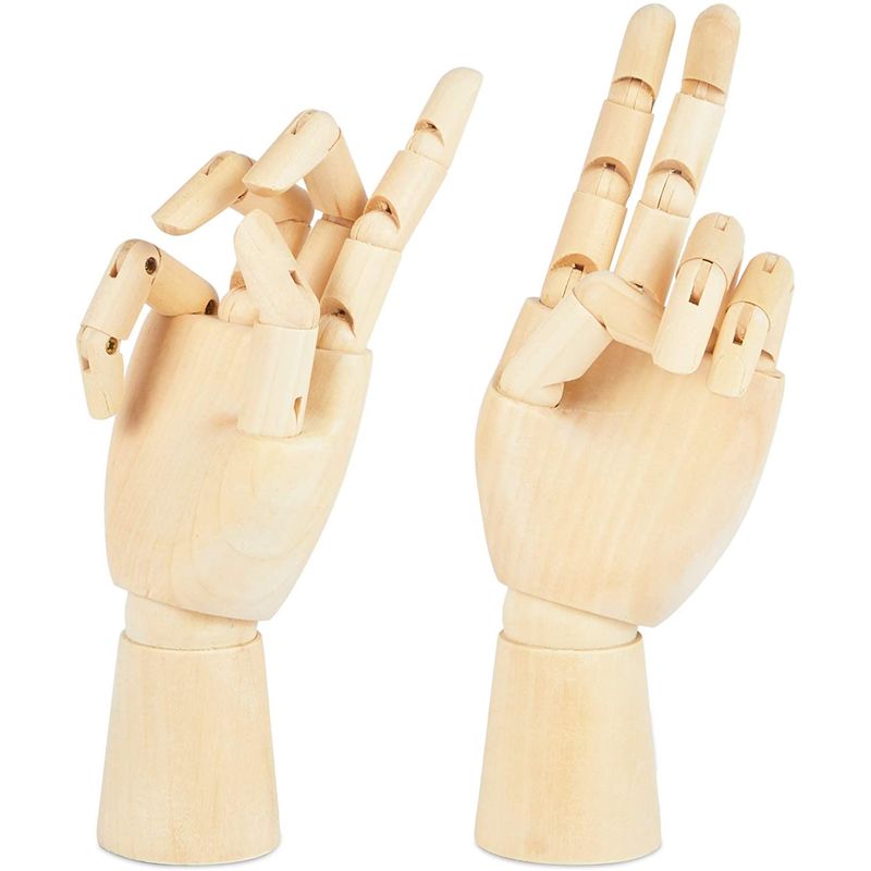 Wooden Mannequin Hand