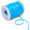 Lanyard Kit, Plastic String for Bracelets, Necklaces with Keychains (400 Yards, 100 Pieces)