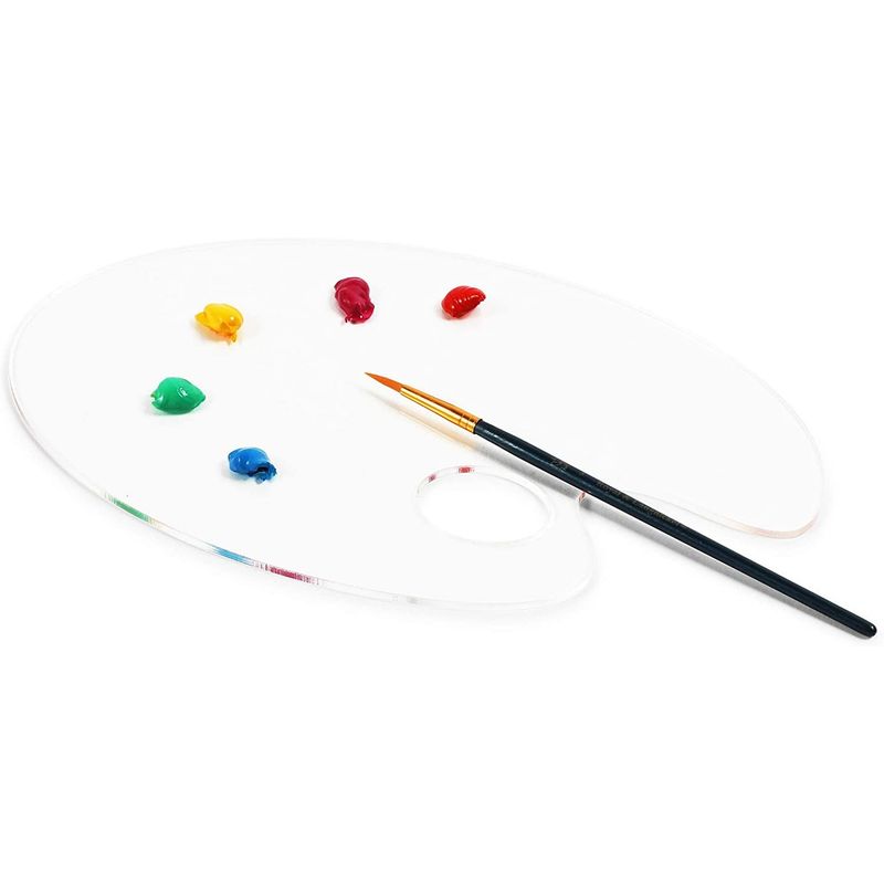 DIY Acrylic Paint Set with Palette Pad, Paints, Brushes, Art Knives (32  Pieces)