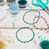 Glass Seed Beads for DIY Jewelry Making Supplies (12 Colors, 7000 Pieces)