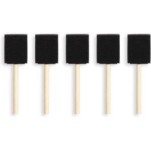 Foam Paint Brushes, 2 Inch Sponge Brushes for Arts and DIY Crafts (60 Pack)