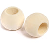 Wooden Beads and Rings Set for DIY Crafts and Macrame (80 Pieces)