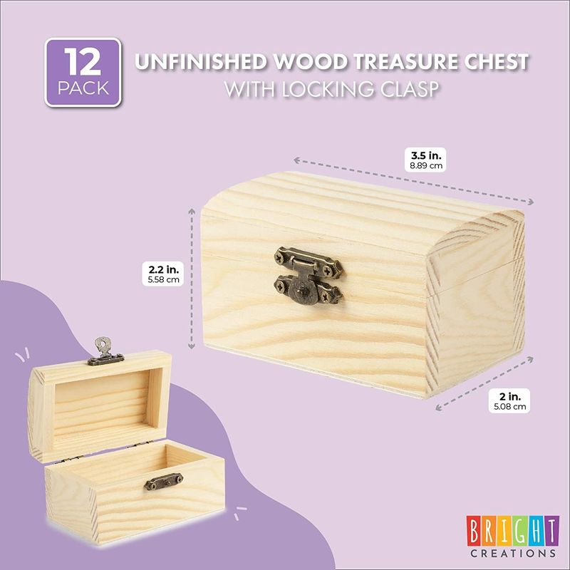 Wooden Treasure Chest