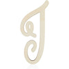 Wooden Monogram Alphabet Letters, Decorative Letter I (13 Inches)