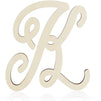 Wooden Letter K for Crafts and Wall Decor (13 Inches)