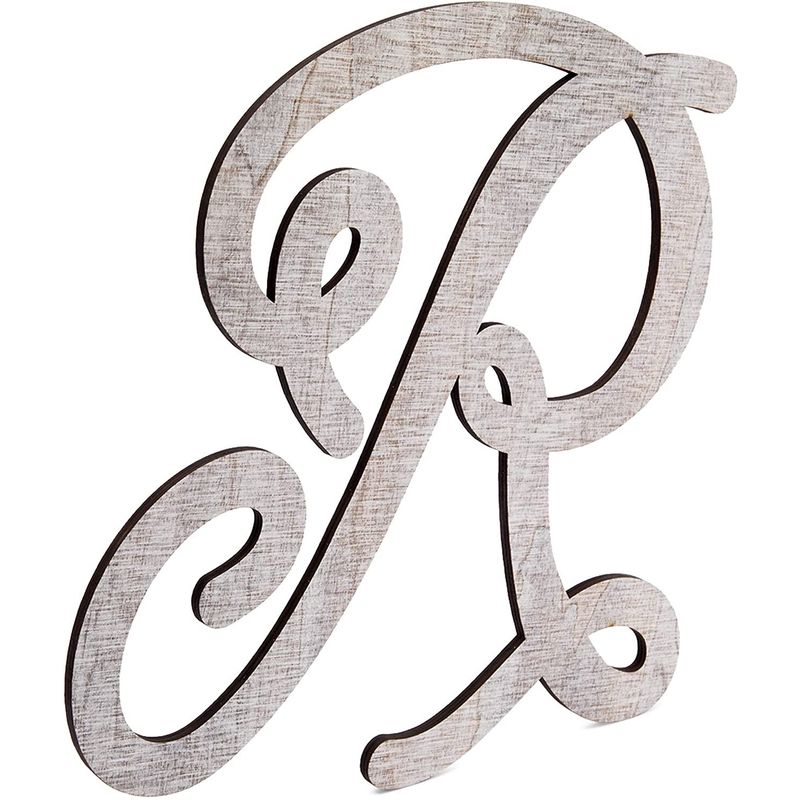 Fancy Script Letter R