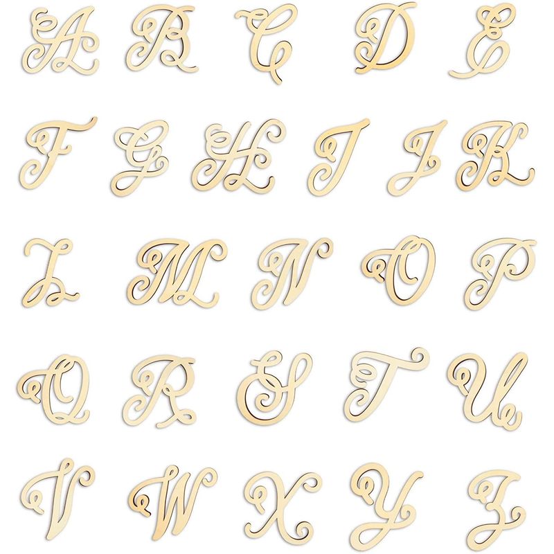 fancy alphabet letters a z
