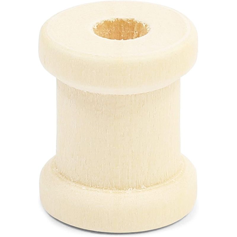 Empty Wooden Spools for Crafts (0.5 x 0.62 In, 50 Pack), PACK - Kroger