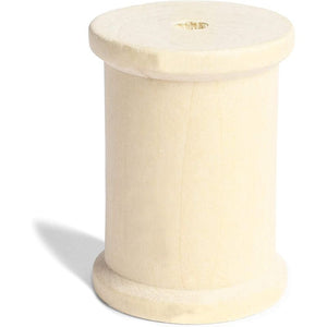 Large Unfinished Wooden Spools for Crafts (1.5 x 2 Inches, 40 Pack)