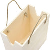 Unfinished Wooden Storage Boxes with Handles for Crafts (3 Sizes, 3 Pieces)