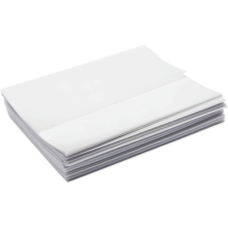 90Pcs Vellum Paper, Printable Vellum Jackets Translucent Vellum Paper 8.5 x