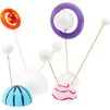 Solar System Model Kit for Kids with Foam Balls and Bamboo Sticks (22 Pieces)
