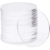 Clear Acrylic Disks, Round Circles for Arts and Craft Supplies (2.25 Inches, 20 Pack)