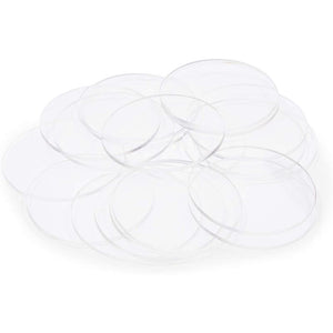 Clear Acrylic Disks, Round Circles for Arts and Craft Supplies (3 Inches, 20 Pack)