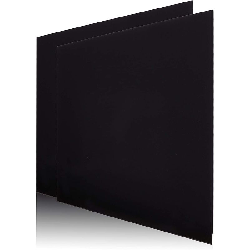 Bright Creations 2 Pack Acrylic Mirror Sheets for Wall Decor, 3mm