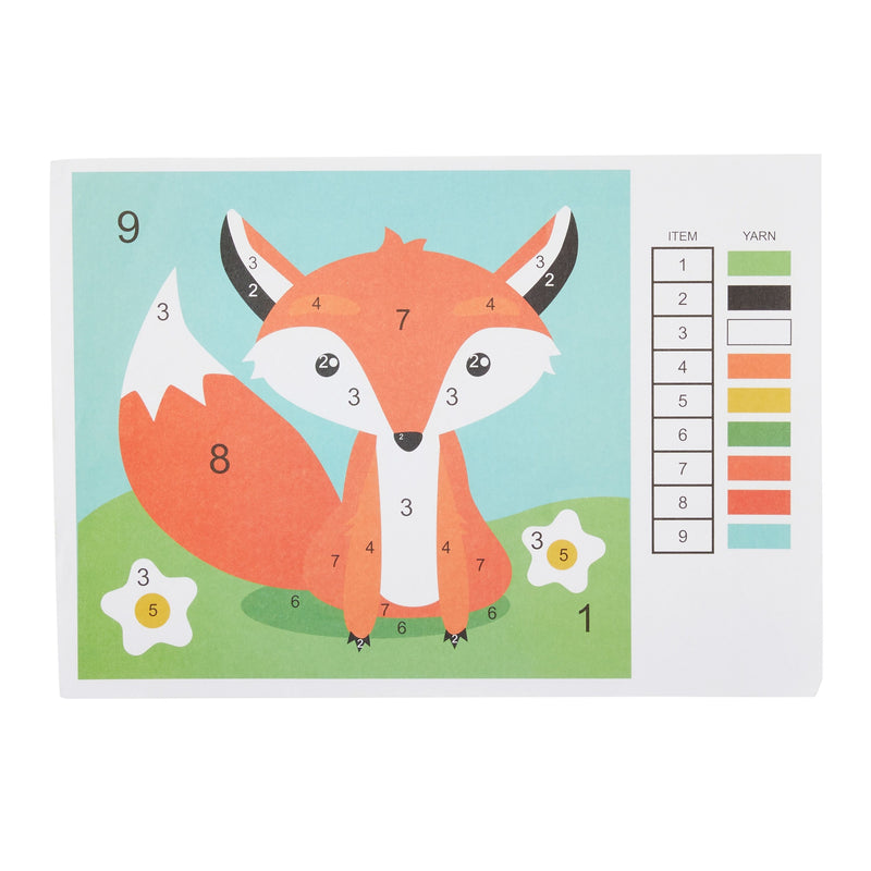 Mini Fox Latch Hook Rug Kit For Kids Crafts, Adults, and Beginners, DI –  BrightCreationsOfficial