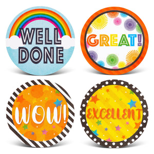 1000 Piece Motivational Stickers for Kids Roll, Encouragement and Affirmation Reward Stickers, Teacher Supplies (1.5 In)