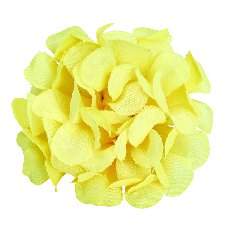 Bright Creations Mini Artificial Hydrangea Flower Heads (60 Count) Yellow, 1.5 Inches
