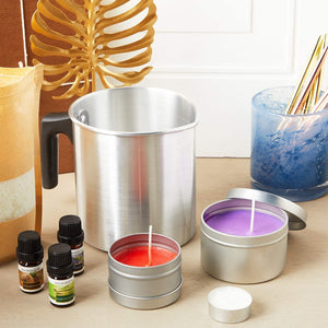 Soy Candle Making Kit with Essential Oils and Tools (56 Pieces)