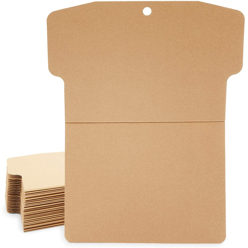 Youth Cardboard Shirt Form for Arts and Crafts, Size Small (17 x 22 in, 24 Pack)