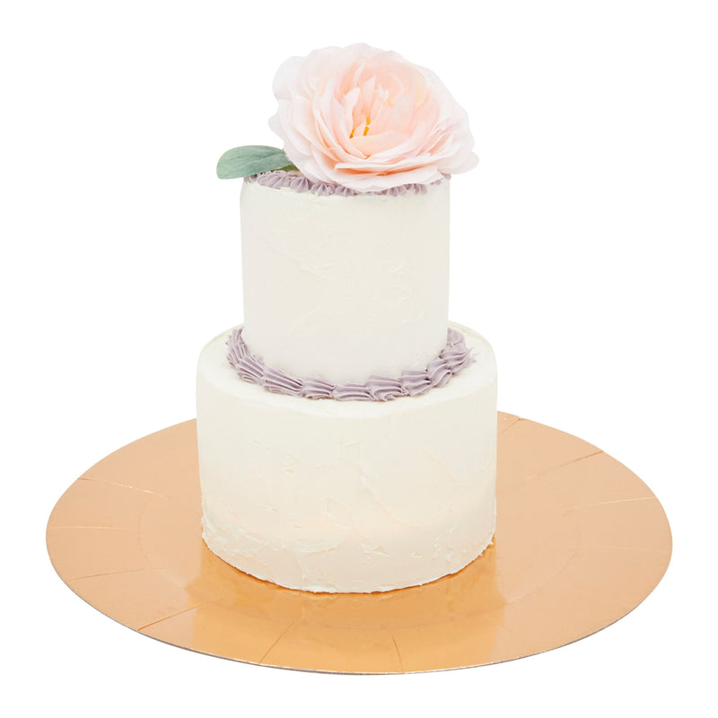 Foam Cake Dummies for Decorating, Display, 4 Tiers of 4" 6" 8" 10" Dummy Wedding Cake Rounds (14.4 Inches Tall)