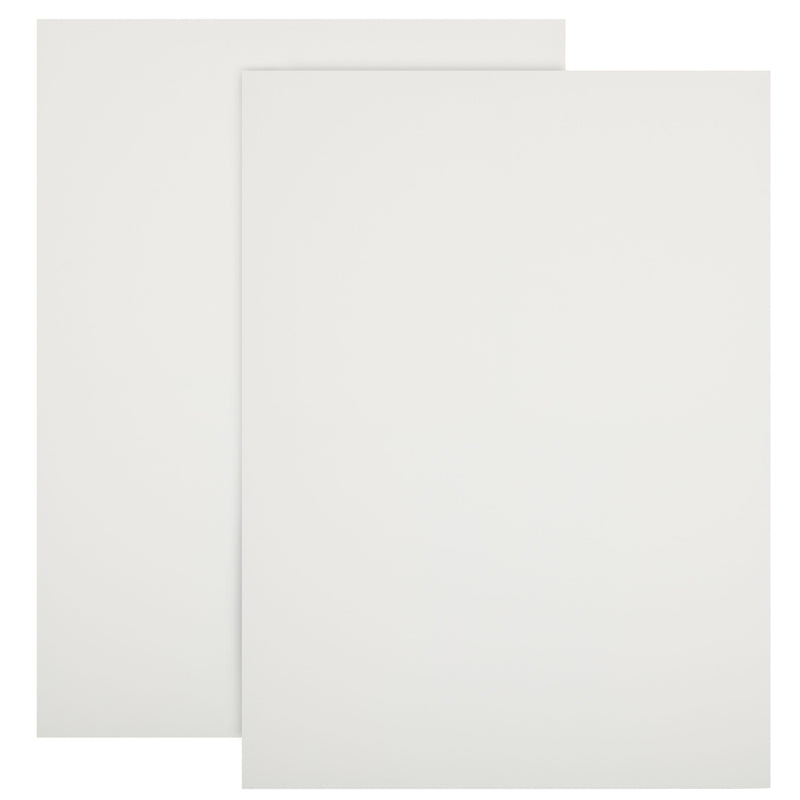 Stretched White 30x40 Canvas Boards for Painting for Artists, Acrylic, Oil Paints (2 Pack)