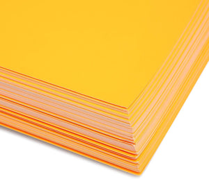 Neon Orange Cardstock Paper for DIY Crafts (8.5 x 11 in, 96 Sheets)