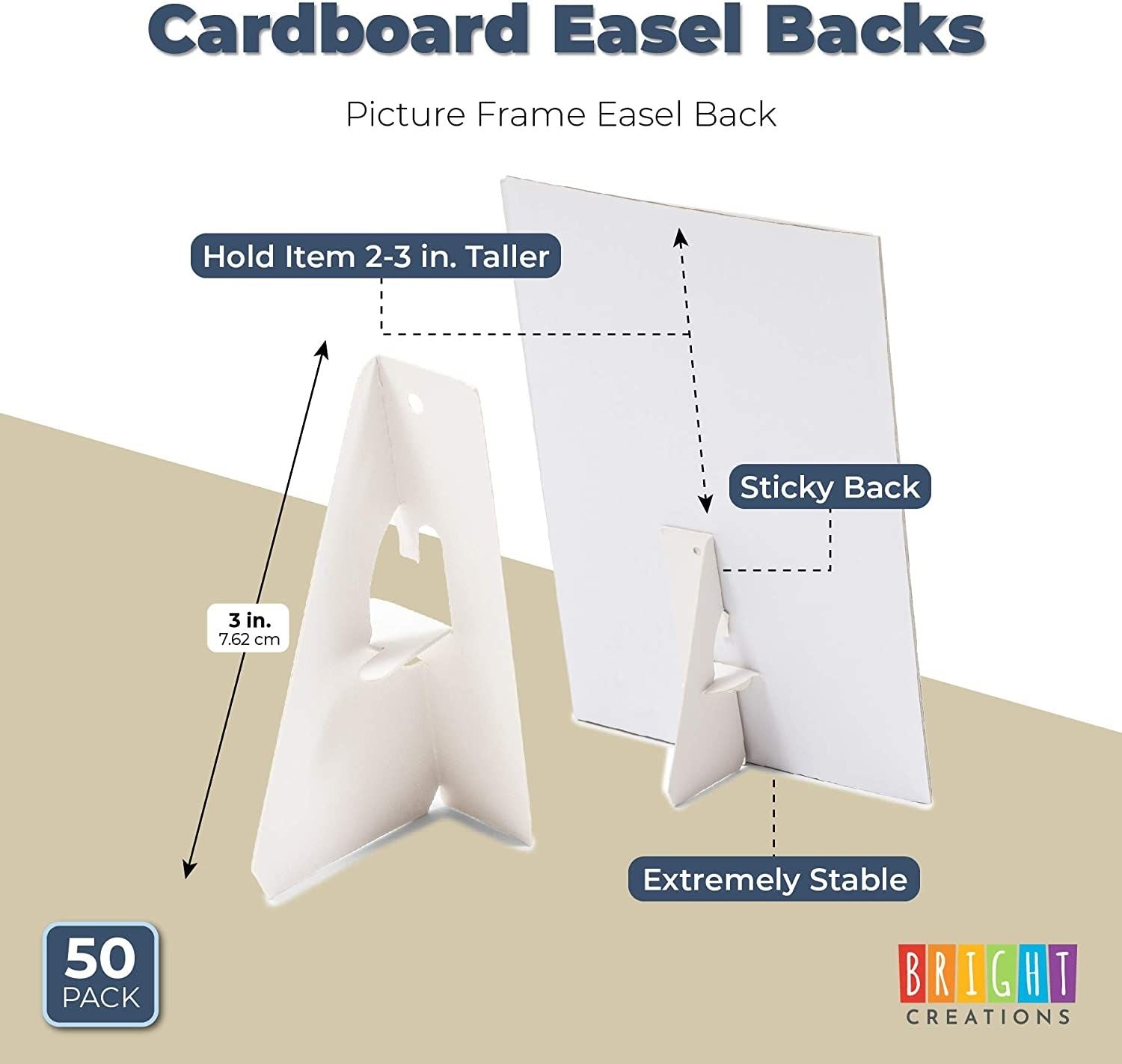 Wooden Mini Easel Stand for Desk or Tabletop (9 x 13.5 Inches, 24