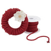 Red Twisted Cotton Rope for Macrame Crafts, 0.2 In Diameter (18 Yards, 2 Pack)