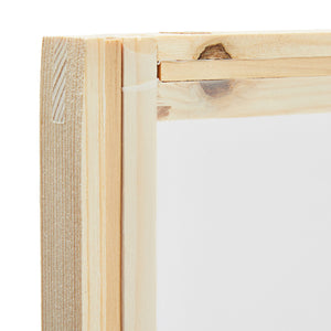 6 Pack Wood Silk Screen Printing Frame Kit for Beginners and Kids, 10x14 Wood Frame, 110 White Mesh