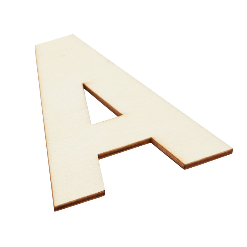 88 Piece Unfinished 3 Inch Wooden Alphabet Letters for Wall, DIY Crafts, 2 Extra Sets of AEIOU