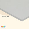 5mm Grey EVA Foam Roll Sheet for Crafts and Cosplay Costumes (13.25 x 39 In)